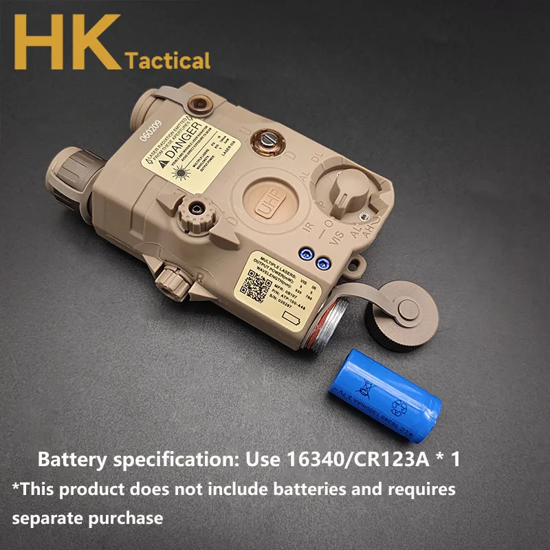 Láser táctico PEQ-15 punto verde con linterna LED y luz IR para rifle AR15 - imagen 4