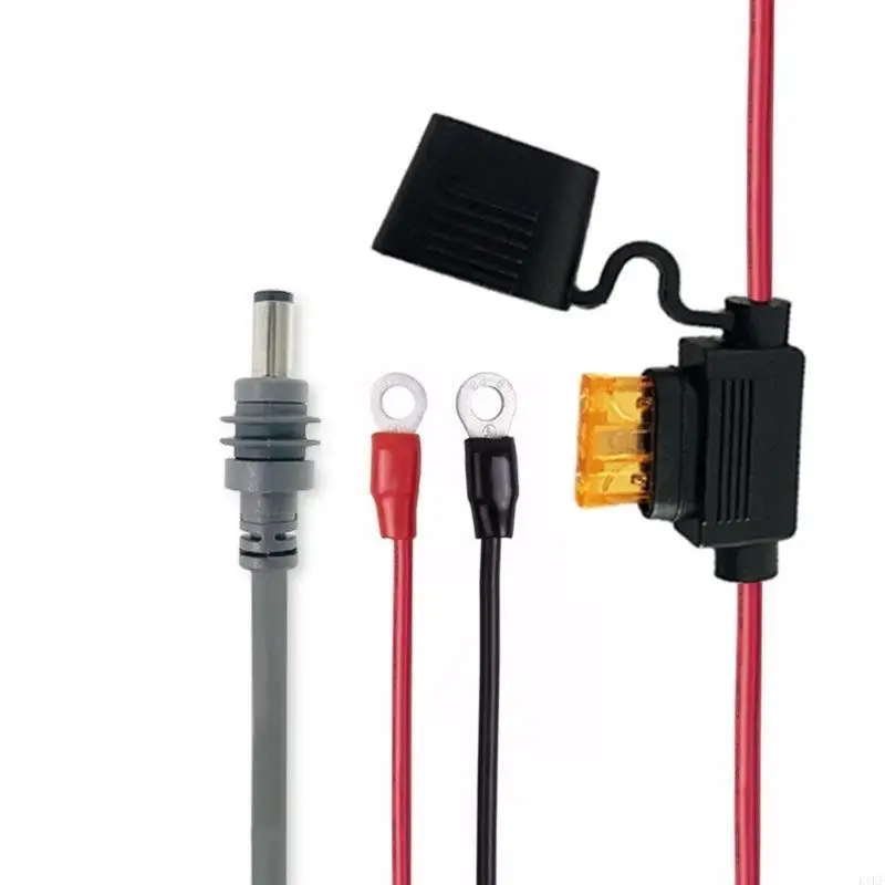 Cable alimentación extensión impermeable 18AWG Cable cableado portafusibles automotriz K1KF - imagen 5