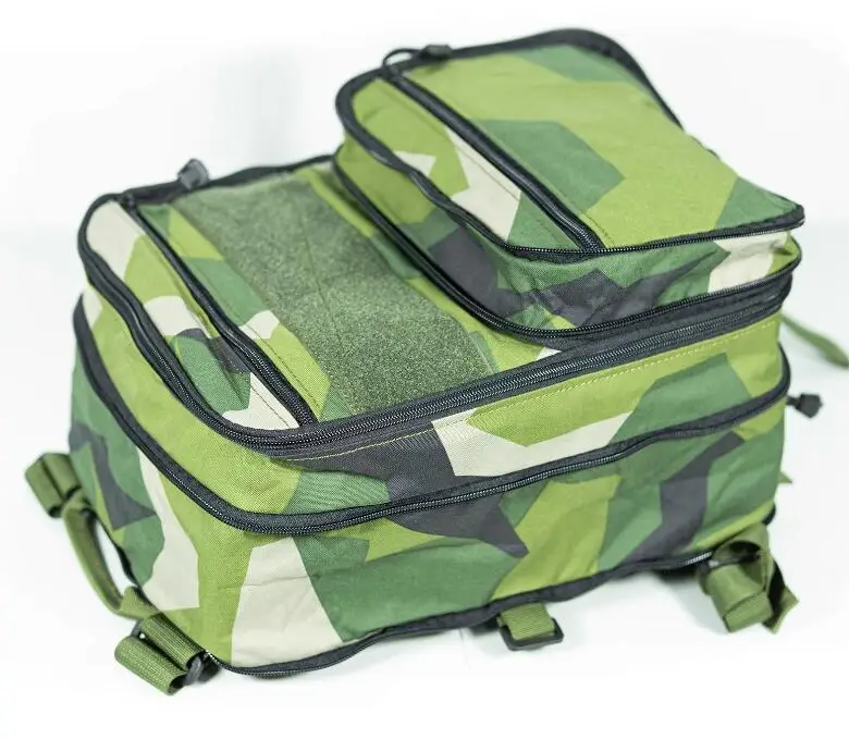 Mochila expandible de doble hombro para deportes al aire libre, geometría sueca D3 - imagen 5