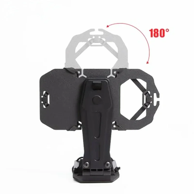 Nuevo sistema Molle de chaleco táctico Kydex con tablero de navegación de rotación libre de 180 grados resistente anticolisión IP/funda de teléfono - imagen 3