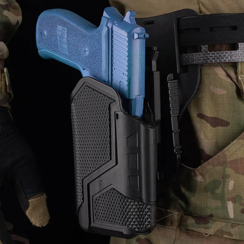 Funda Universal para pistola con rodamiento para linterna X300 GEN4 Glock 17 19 21 22 con sistema de bloqueo rápido - imagen 4