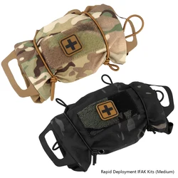 Kit de primeros auxilios táctico MOLLE despliegue rápido