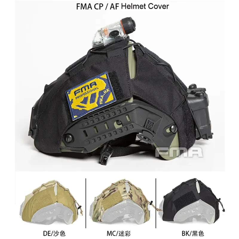 FMA Cubre-casco táctico 2 en 1 camuflaje Skin – talla grande - imagen 5