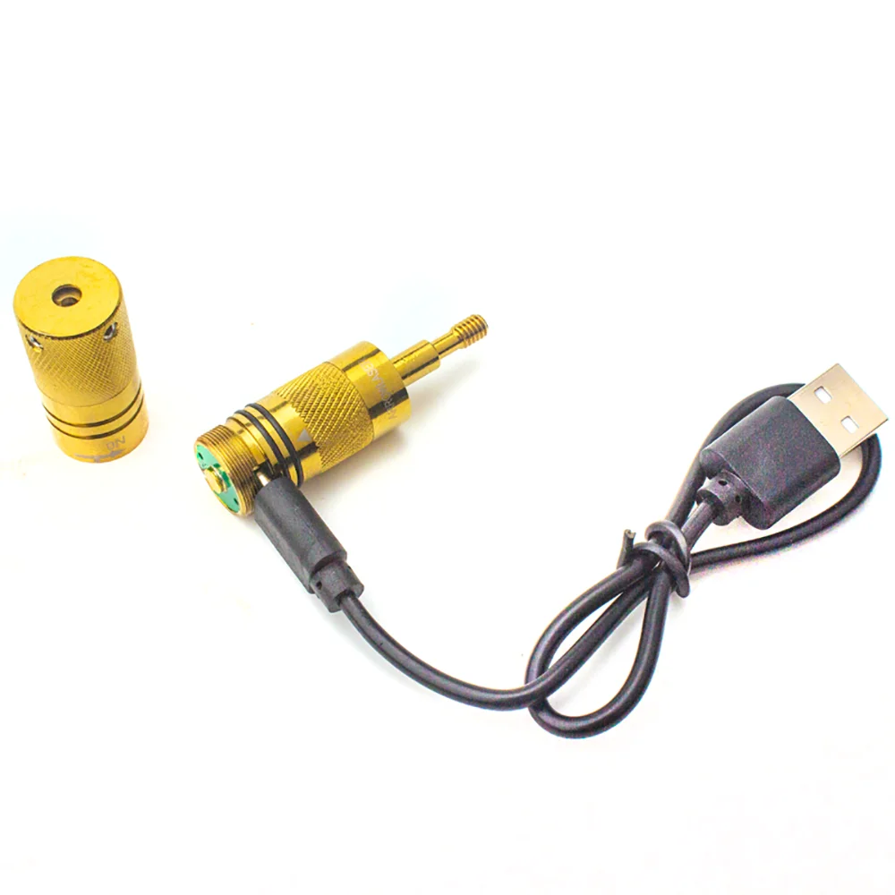 Mira láser verde para tiro con arco, localizador recargable, calibrador de mira de orificio para arco de ballesta compuesto, punta de flecha reemplazable - imagen 3