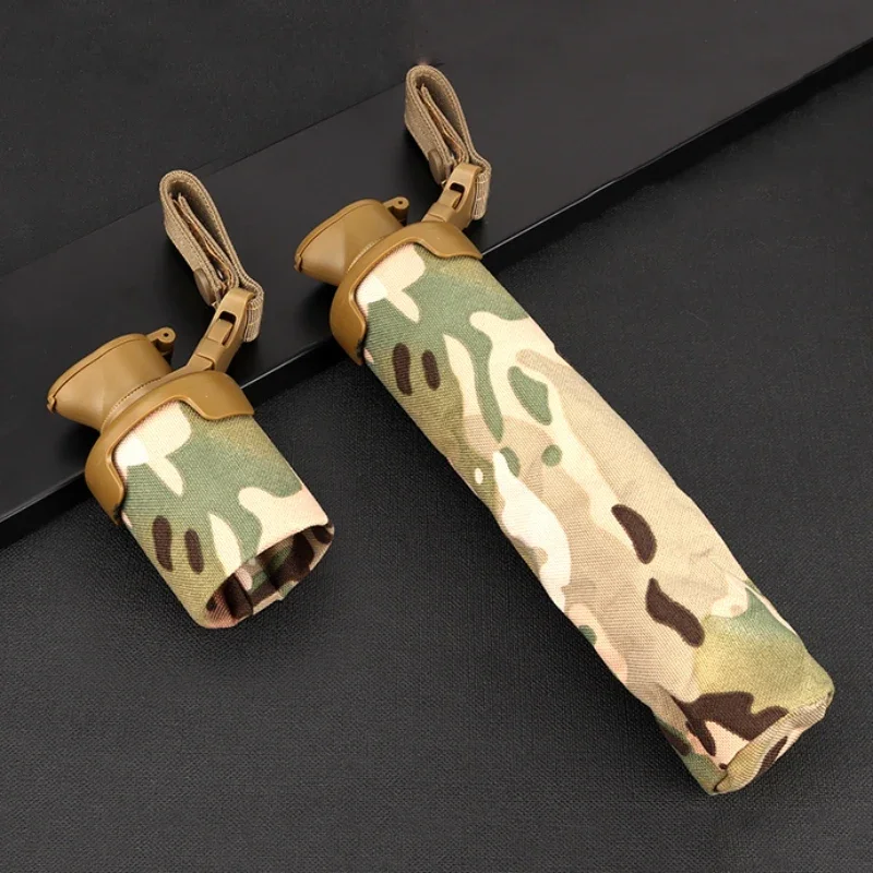 Riñonera de nailon plegable, bolsa de almacenamiento, sistema Molle, accesorios de Paintball, organizador de tiro, 1000D, 3000rds - imagen 5