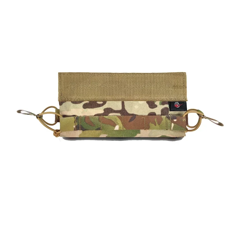 Bolsa Multicam con tirador lateral Horizontal, bolsa táctica para revistas Airsoft, chaleco, bolsa portadora de placa Abdominal, equipo - imagen 2