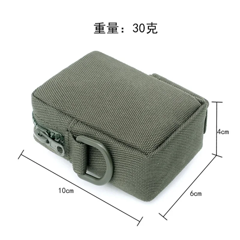 Bolsa táctica Molle EDC, dispositivo de utilidad, cinturón, riñonera, bolsa de herramientas pequeña portátil para exteriores, bolsas impermeables para acampar, senderismo y escalada - imagen 3