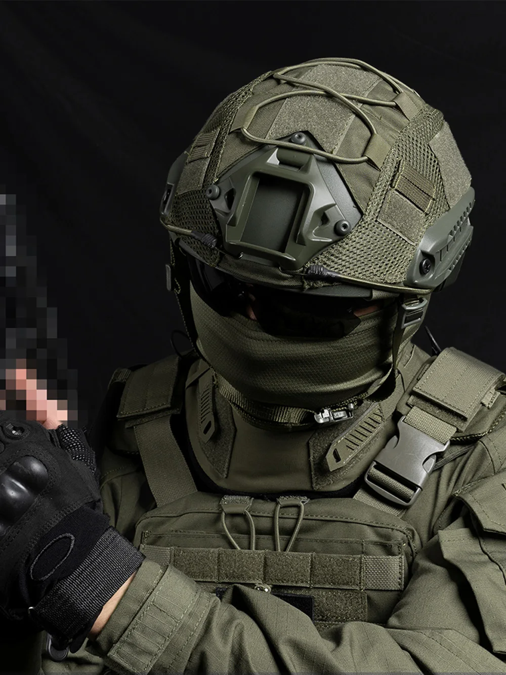 Chaleco táctico Universal, Protector de cuello, armadura Compatible con JPC FCSK 6094 CPC - imagen 2