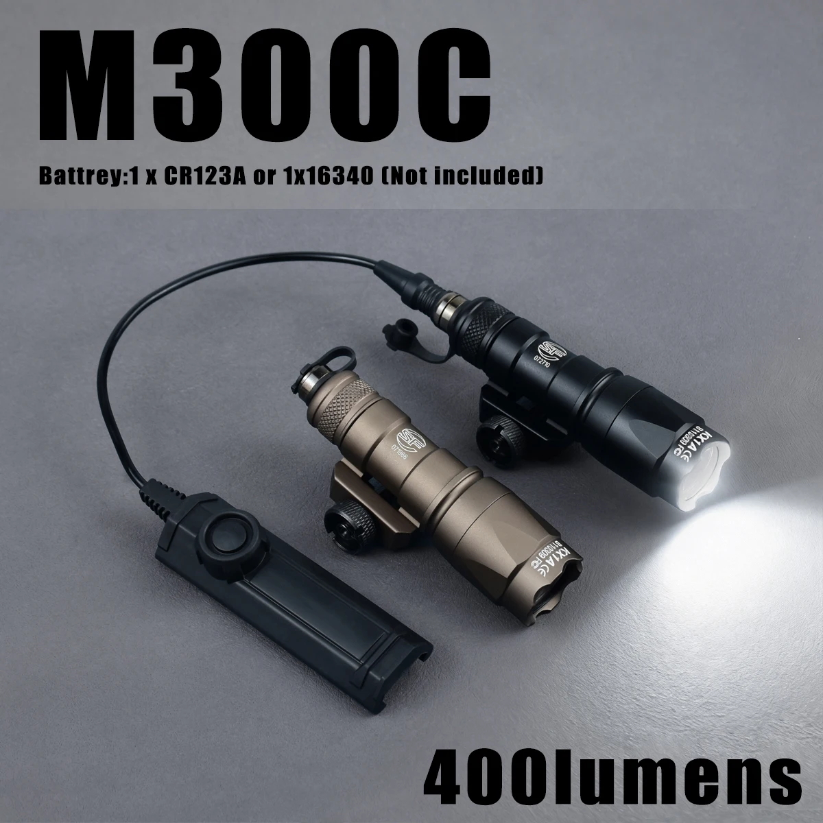 SureFire M600B Linterna Táctica 600 Lúmenes LED Encendido Momentáneo - imagen 4