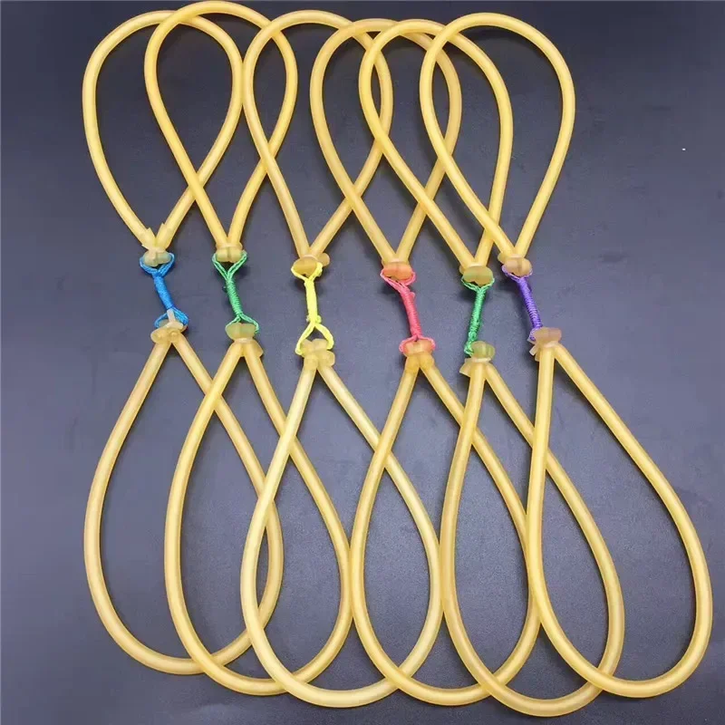 5/10 unids/set banda de goma para pesca tiro captura de peces tirachinas alta elasticidad captura para flecha de pescado tiro al aire libre - imagen 5