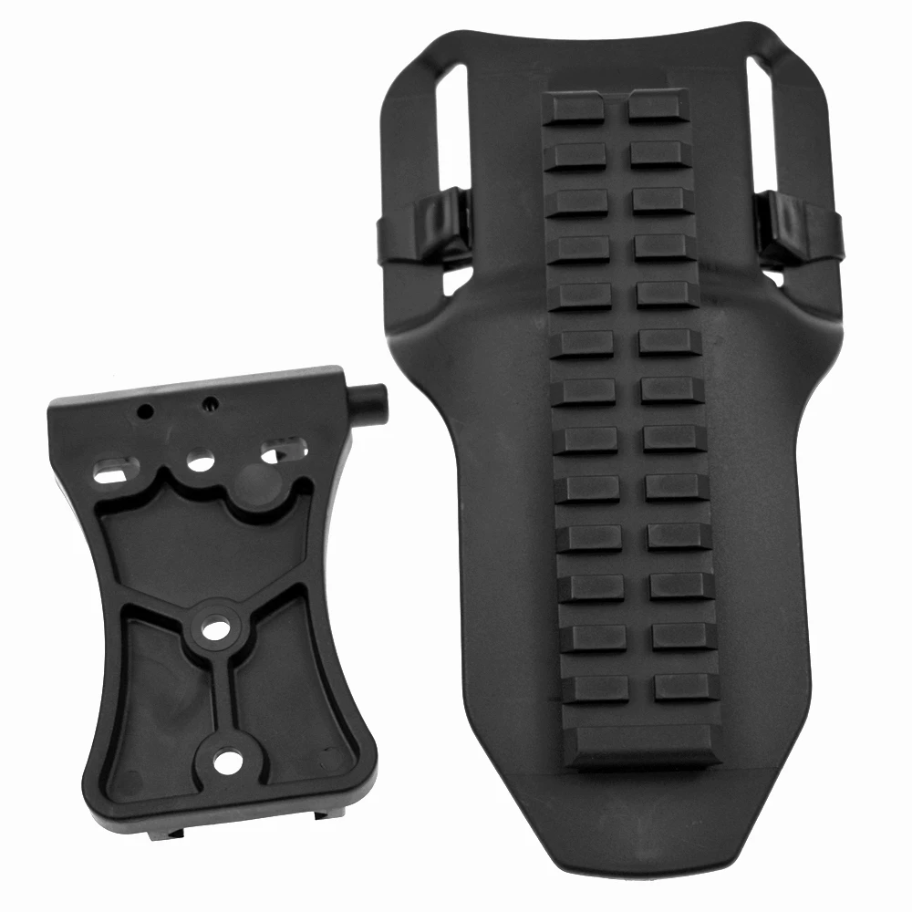 Funda táctica para pistola GL 17 19, con cinturón ajustable/Molle Addpter, funda para pistola derecha de caza General - imagen 3