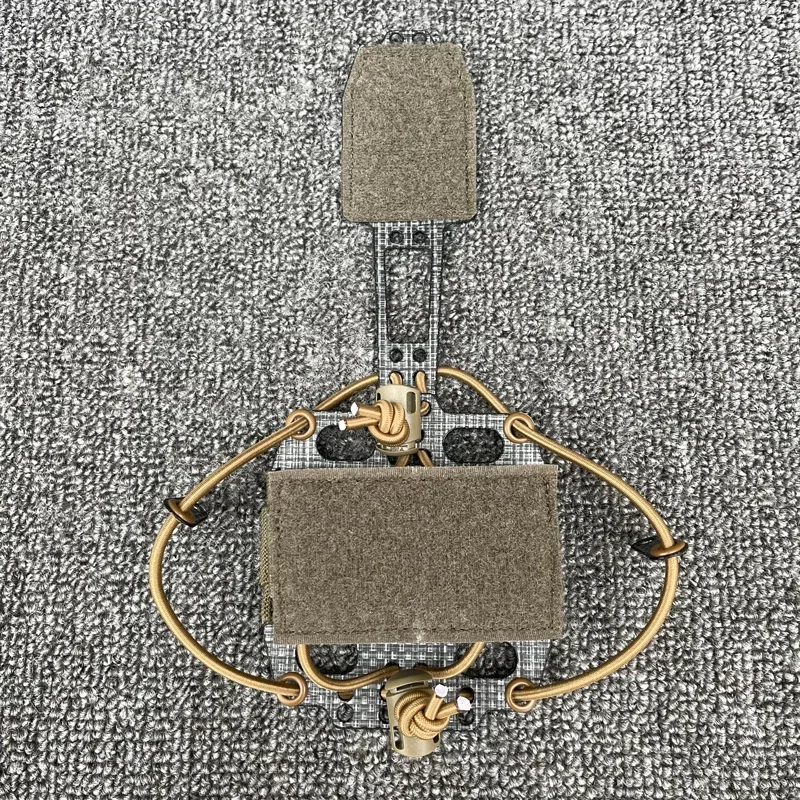 Estuche para batería de casco táctico, bolsa con marco en forma de T, bolsa para batería, bolsa adjunta para pasta de casco Airsoft, bolsa de almacenamiento de batería - imagen 2