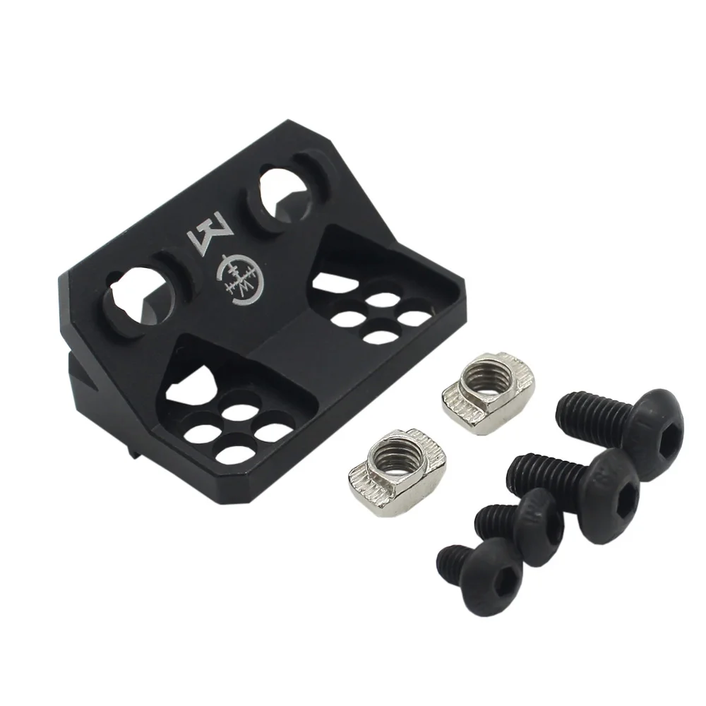 Soporte para linterna táctica, montaje compensado de Metal SF M300 M600, soporte de luz para Keymod m-lok - imagen 4