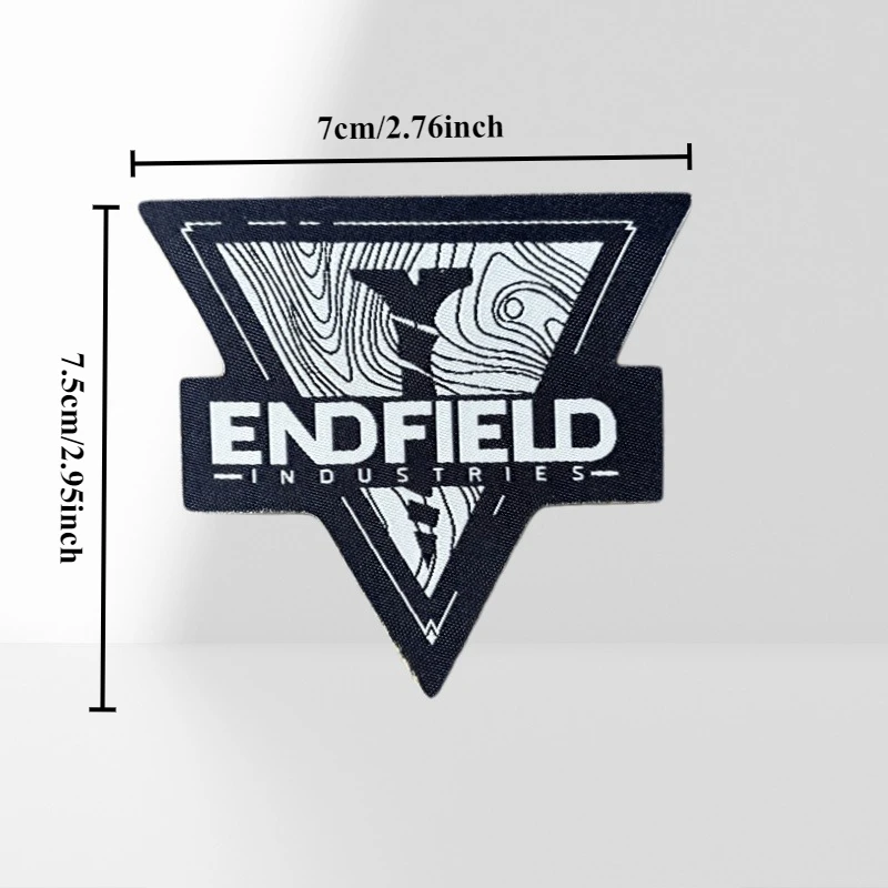 Parche de impresión ENDFIELD, brazalete táctico, capítulo moral, gancho, parches militares, accesorios para mochila, pegatinas para ropa - imagen 4