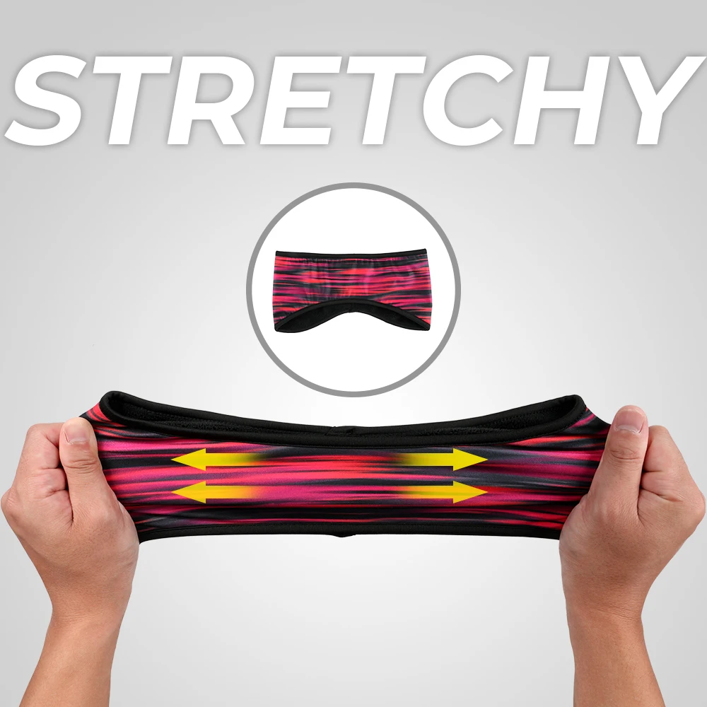 Banda de sudor deportiva más cálida para Yoga, Fitness, trote, ciclismo, bandas para la cabeza, orejetas antideslizantes, banda de seguridad, cinta para correr - imagen 3