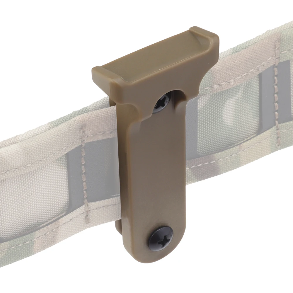 Herramienta auxiliar de manipulación de pistola de una mano, cinturón de combate de corredor montado, sistema MOLLE PALS, barra de asistencia de montaje MAG, equipo de caza - imagen 2