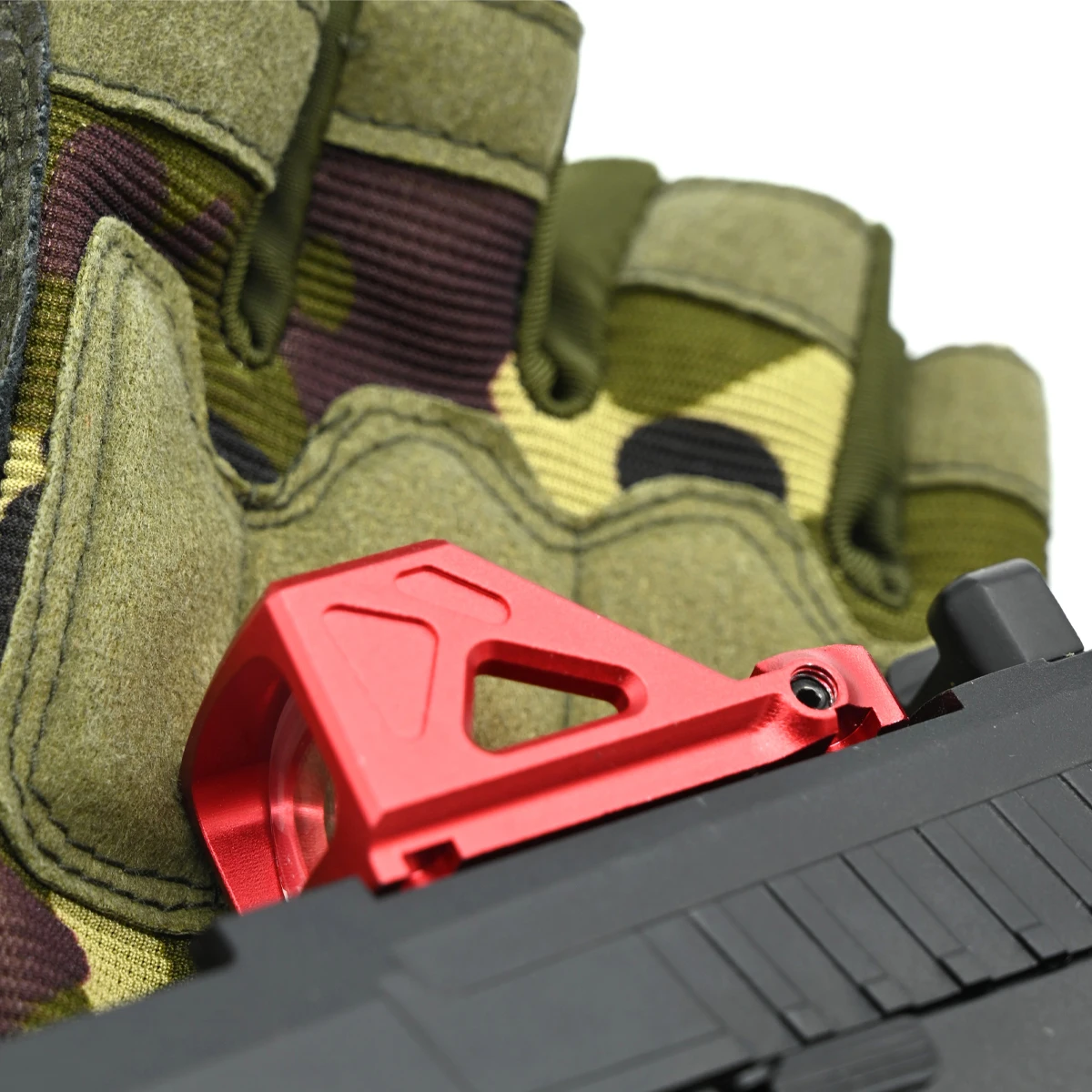 Nuevo Ajuste automático de detección de luz 2025, punto triangular holográfico de baja potencia, luz LED reflectante, pistola Gl * k - imagen 5