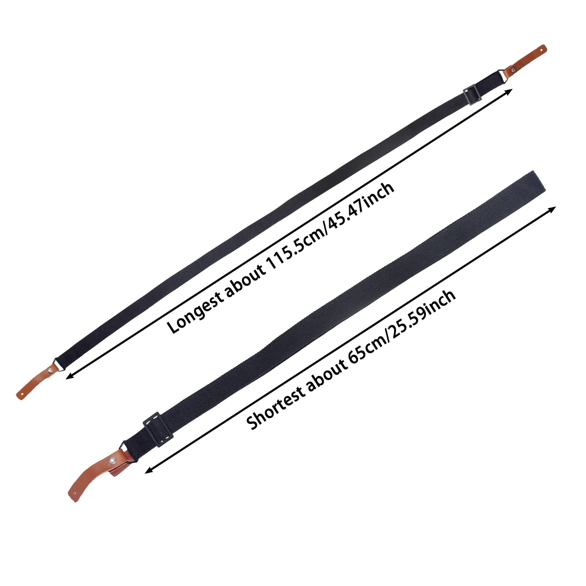 Correa giratoria ajustable para pistola de Rifle, cinturón de transporte de alta resistencia, accesorios de caza, AK47, AK74 - imagen 2