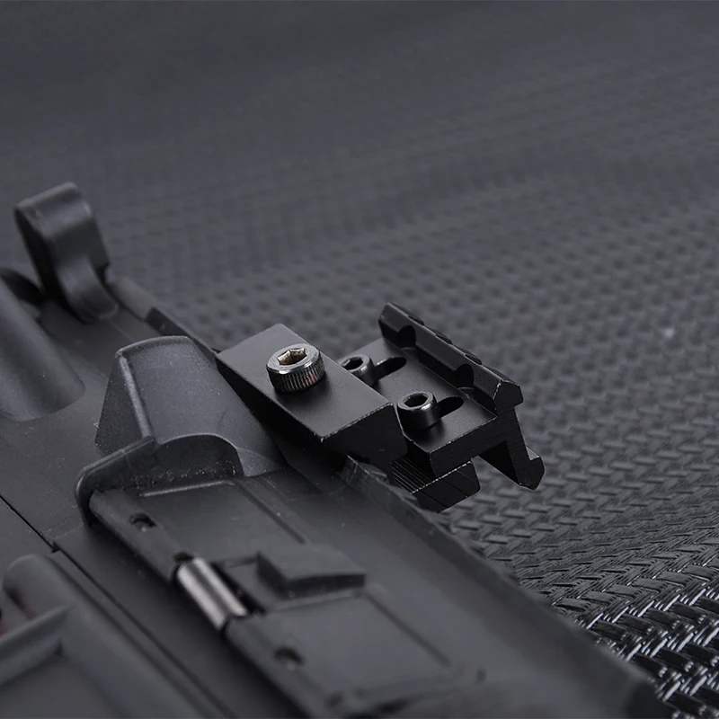 Montaje vertical de punto rojo táctico de altura ajustable, aleación de aluminio Picatinny, Base de riel de 20mm, alcance óptico, pistola de juguete Airsoft - imagen 4