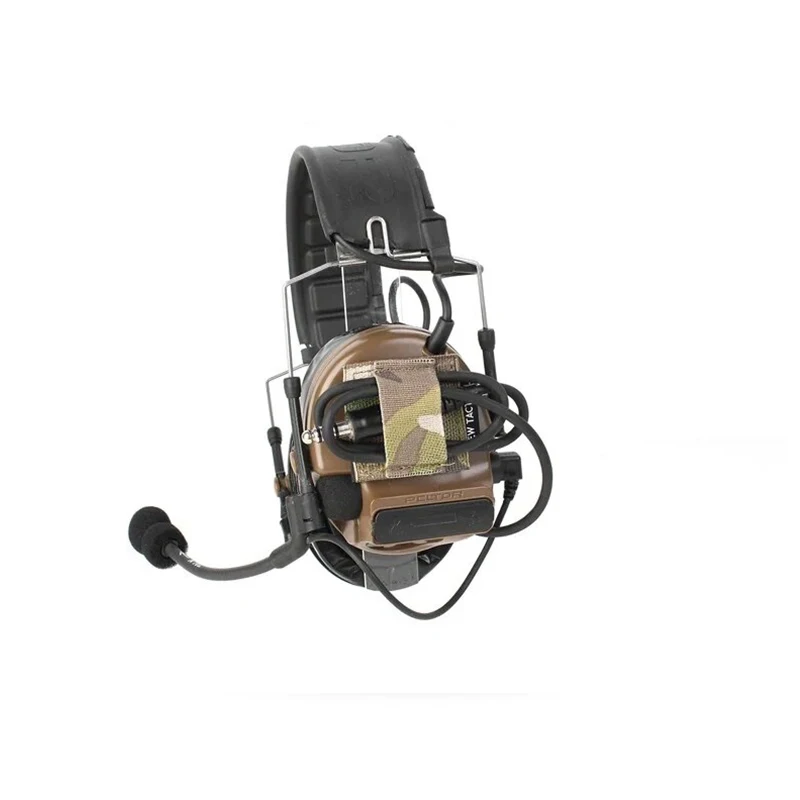 Cable de intercomunicación para auriculares tácticos PEW, correa de recogida, equipo táctico NVG, arnés de cables para casco - imagen 3