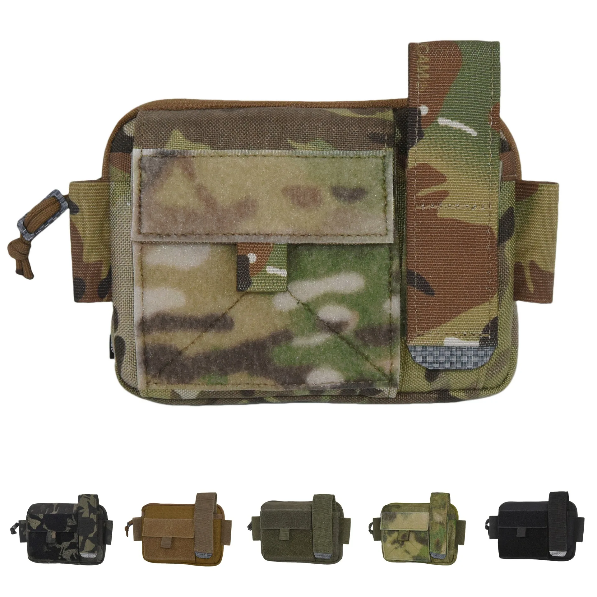 Bolsa táctica Super Admin, bolsa táctica Compatible con MOLLE, almacenamiento de equipo de administración, bolsa exterior resistente para chaleco táctico - imagen 2