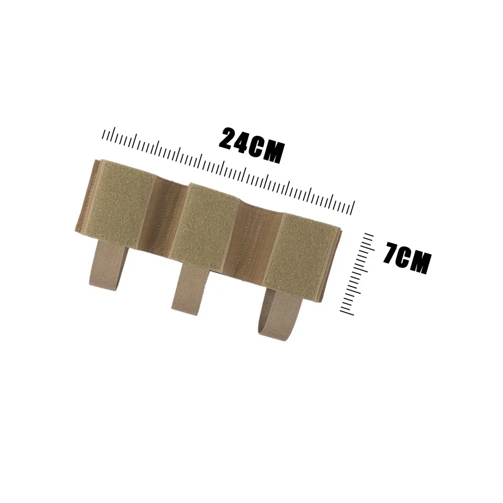 CB 1120X táctico individual doble Triple 9mm bolsa para revistas compartimento de partición Mag Carrier gancho y bucle elásticos