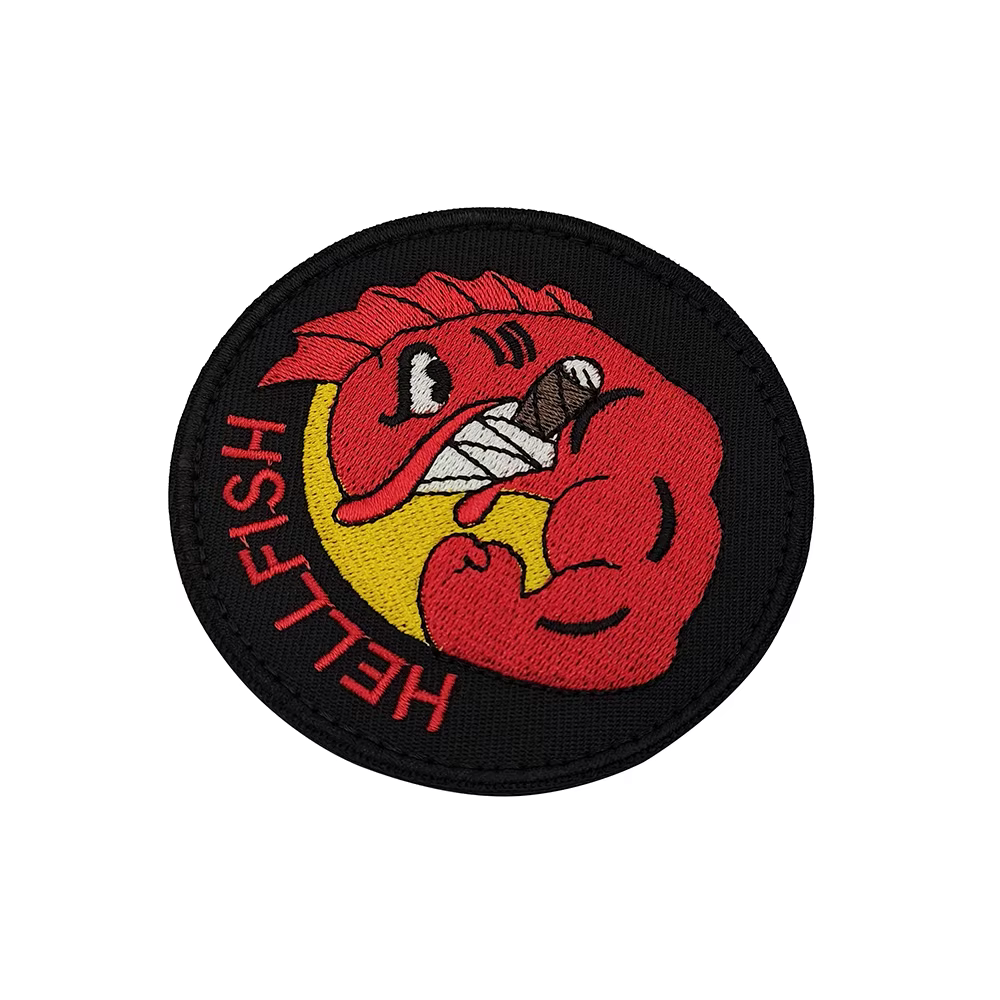 Parche bordado Hellfish de The Simpsons – Insignia moral militar - imagen 2
