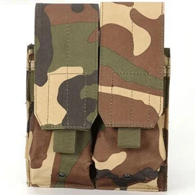 Equipo táctico Dual AK 47/74 bolsa para revistas de pistola AK bolsa para revistas caza táctica tiro CS bolsa de combate Mag - imagen 3