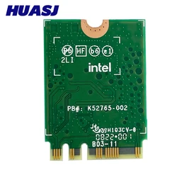 Tarjeta WiFi 6E AX210 doble banda Bluetooth 5.3 para portátil Windows 10