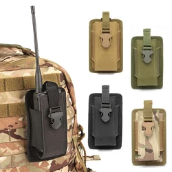 Funda MOLLE para walkie talkie – Soporte cinturón riñonera táctica