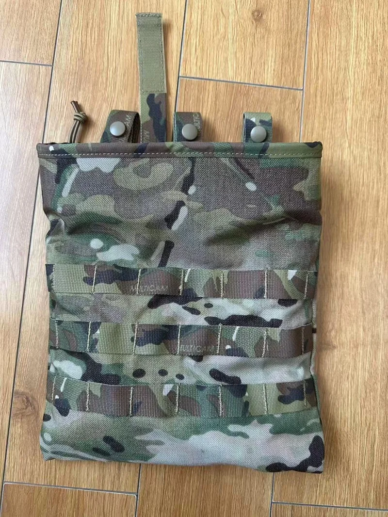 MC-Tactical MOLLE Bolsa para artículos diversos al aire libre Bolsas para bolsas de basura, bolsa de reciclaje plegable - imagen 2