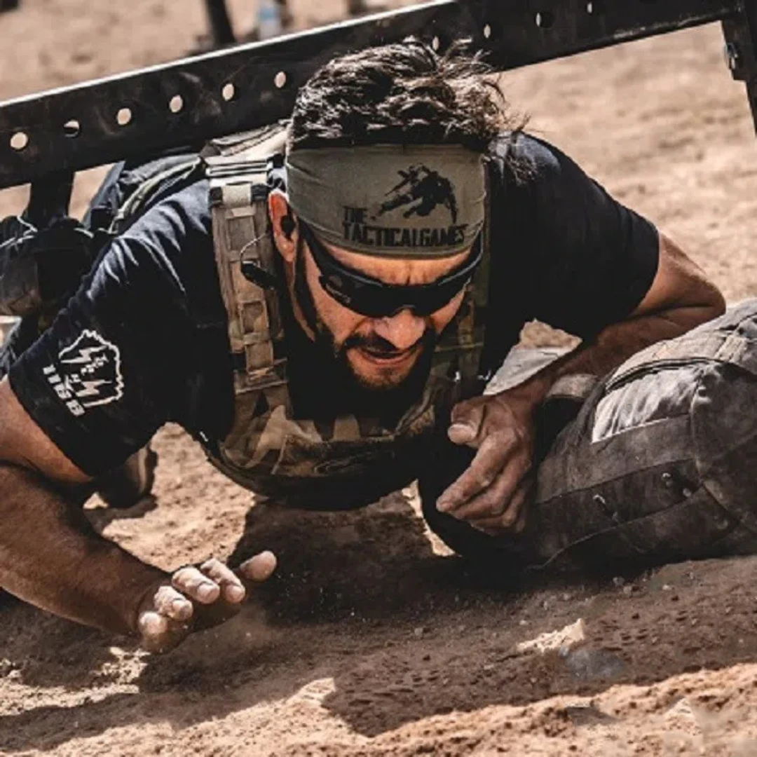 Diadema antitranspirante para juegos tácticos al aire libre - imagen 4