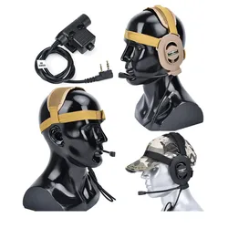 Bowman Elite II auricular táctico U94 PTT compatible con Baofeng UV-5R