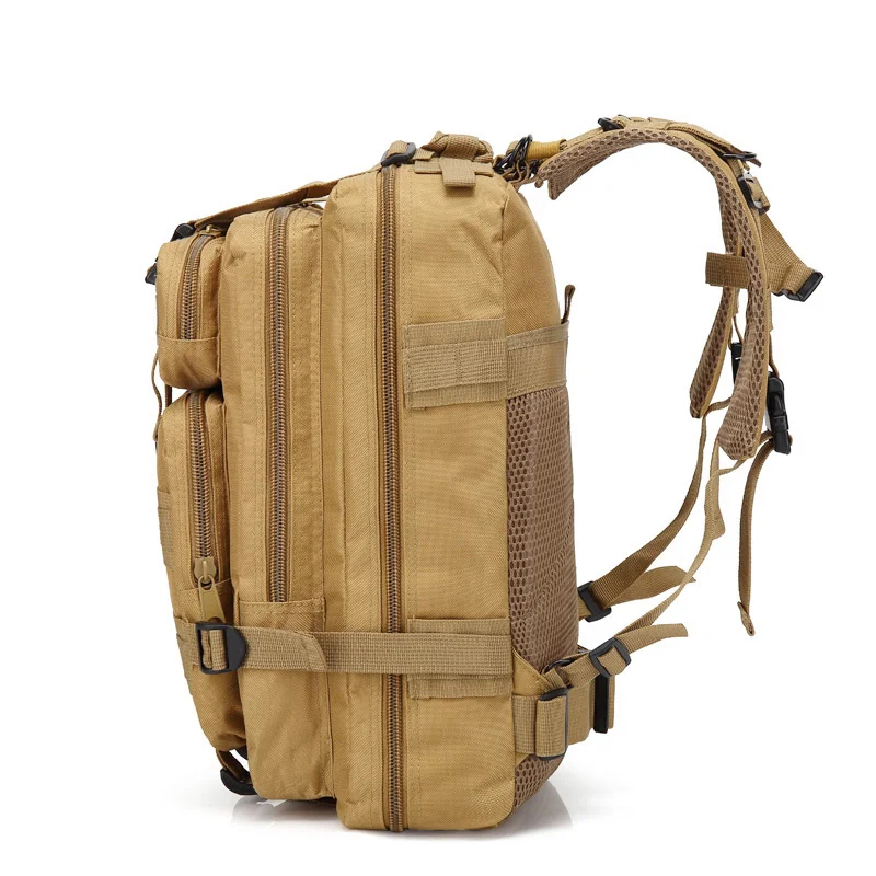 Mochila táctica de 30L, bolsa Molle de camuflaje de supervivencia para hombres, bolsa táctica para deportes al aire libre, Camping, caza, senderismo, escalada - imagen 3