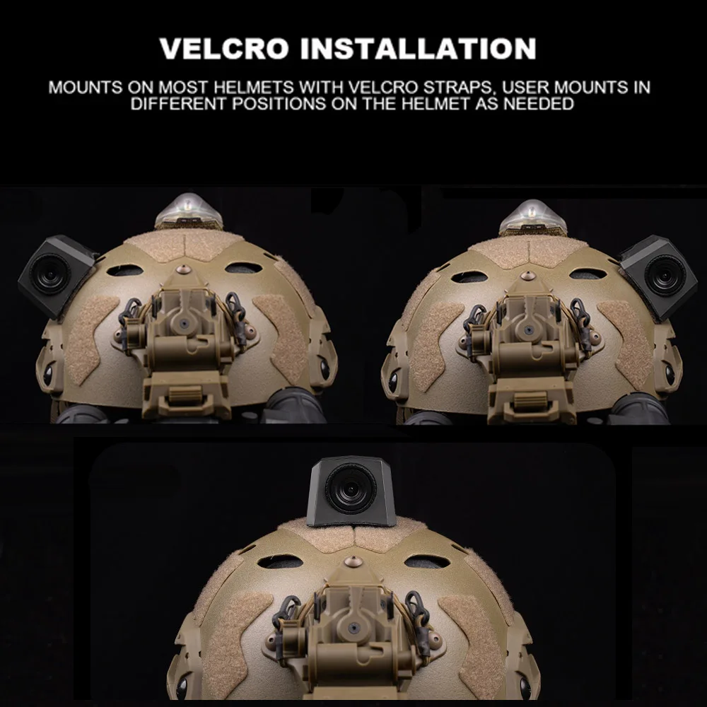 Modelo de cámara táctica Militar CS, Paintball, entrenamiento, tiro, Airsoft, casco rápido, casco de ciclismo, accesorio decorativo - imagen 5