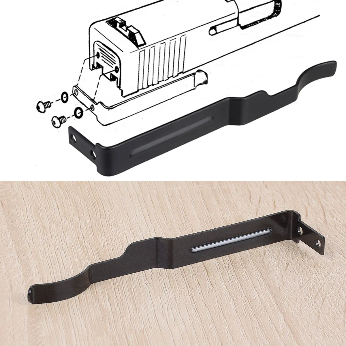 Clip Universal oculto para cinturón de transporte para Glock Slide Holster GLOCK 17 19 22 23 24 25 26 27 28 31 32 33 34 35 36 Clip para pistola