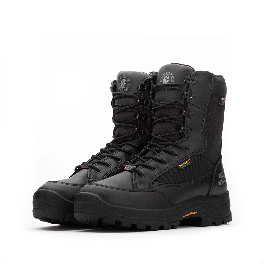 Botas de senderismo ROCKROOSTER de piel de vaca, botas tácticas de combate para el desierto, botas de caza impermeables para hombre, zapatillas tobilleras de trekking de alta calidad - imagen 5