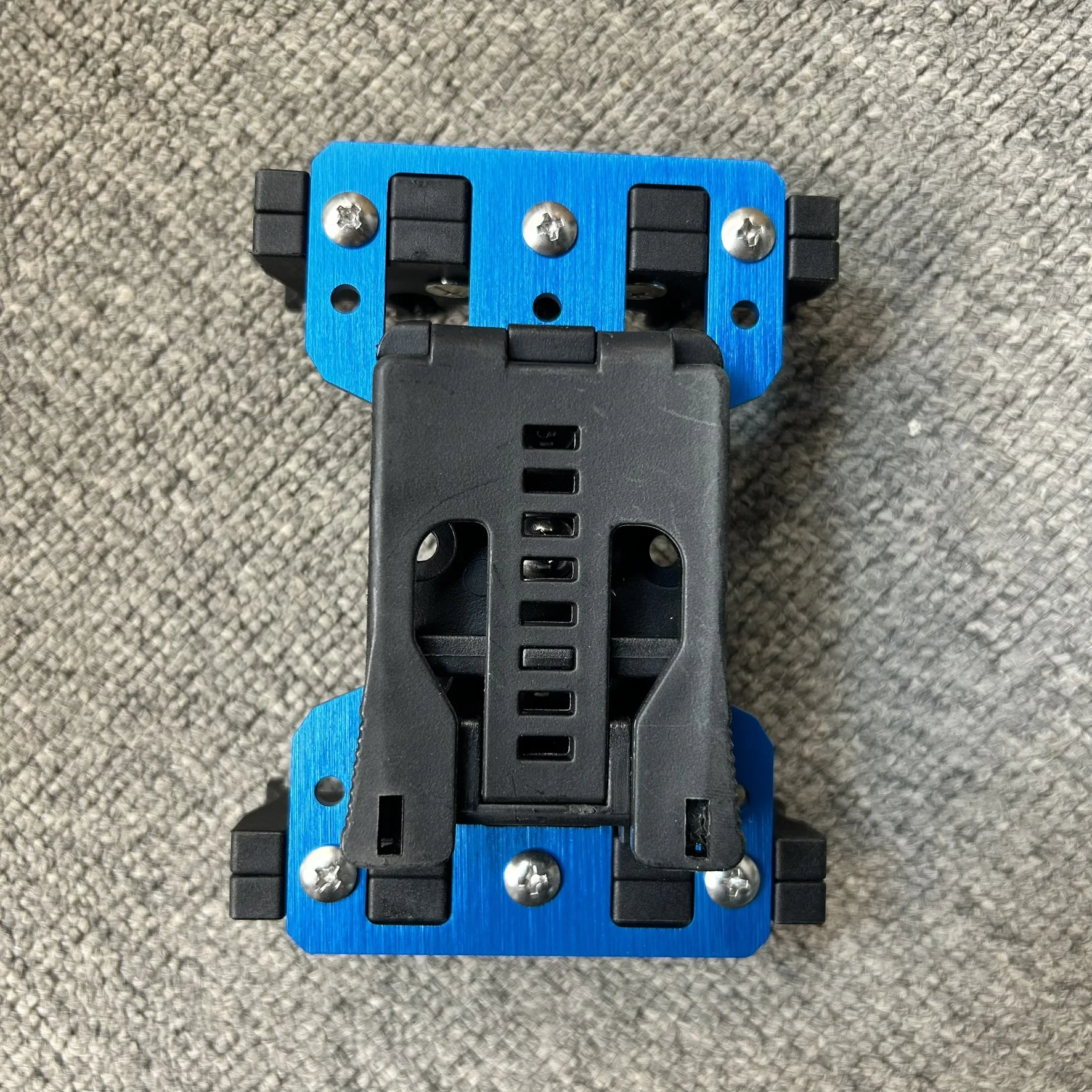 FMA práctico soporte para cinturón MOLLE con núcleo de acero serie 8Q, soporte táctico para carcasa de escopeta para cinturón y equipo de servicio (calibre 12)