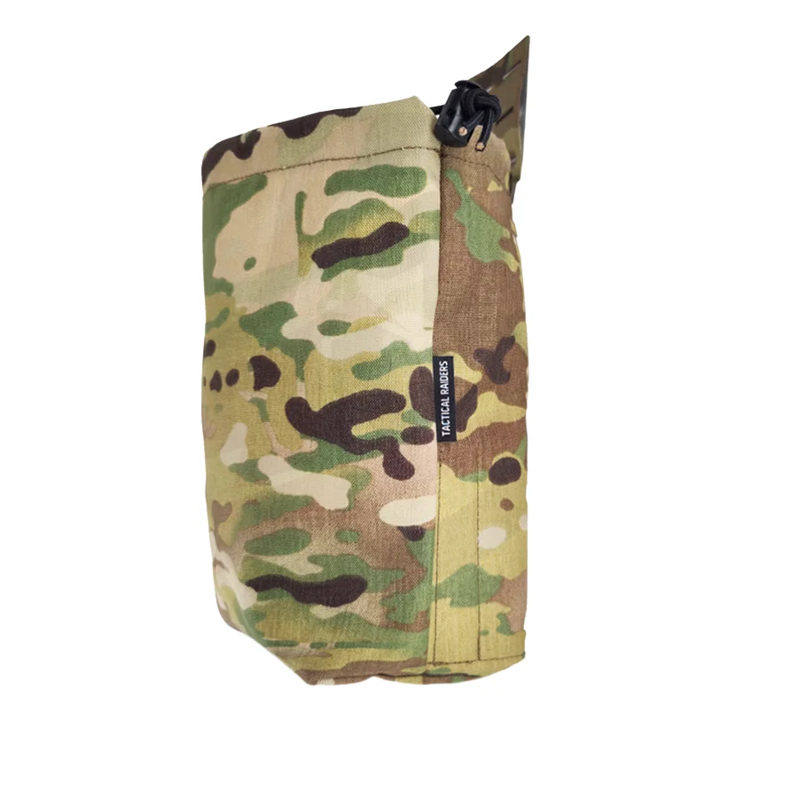 Bolsa de almacenamiento plegable con sistema táctico MOLLE, bolsa de caída para caza al aire libre, bolsa de reciclaje de revistas - imagen 2