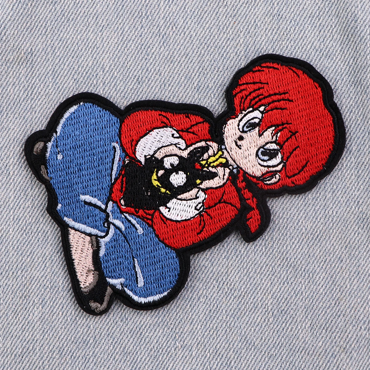 Parches bordados de Anime japonés para ropa, parches DIY para planchar, bonitos parches de Manga, apliques adhesivos para coser - imagen 4