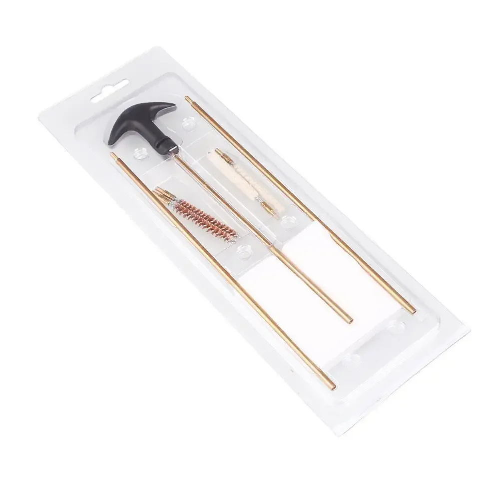 Kit de limpieza para pistola y rifle con varilla y cepillo