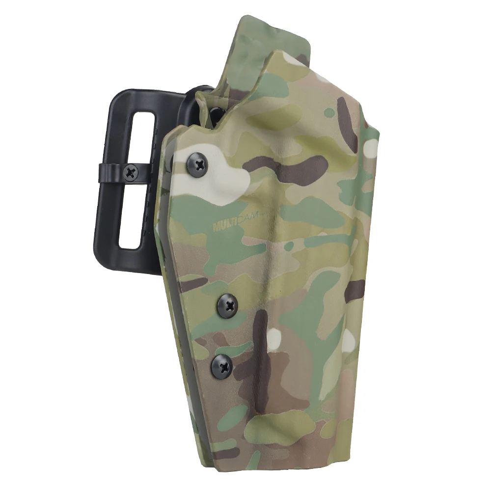Funda de pistola táctica para TTI 2011 COMBAT MASTER, soporte ligero de liberación rápida para caza al aire libre, Airsoft, Kydex - imagen 3