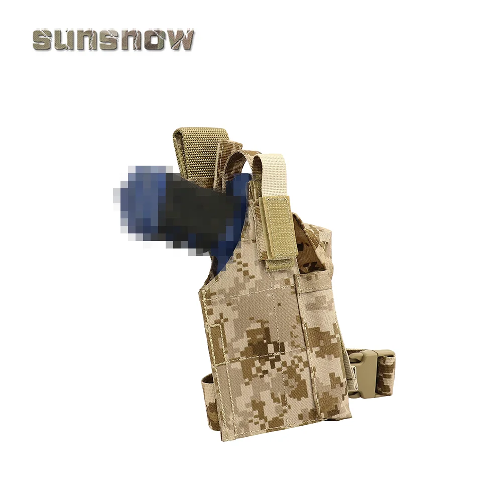 SunSnow HK 45 Supresor Holster Estrategia AirSoft Fregadero de caza Leggings de liberación rápida Combinación Juego de extracción rápida - imagen 2
