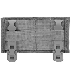 Porta cargadores MOLLE doble táctica en cinturón para pistola y rifle