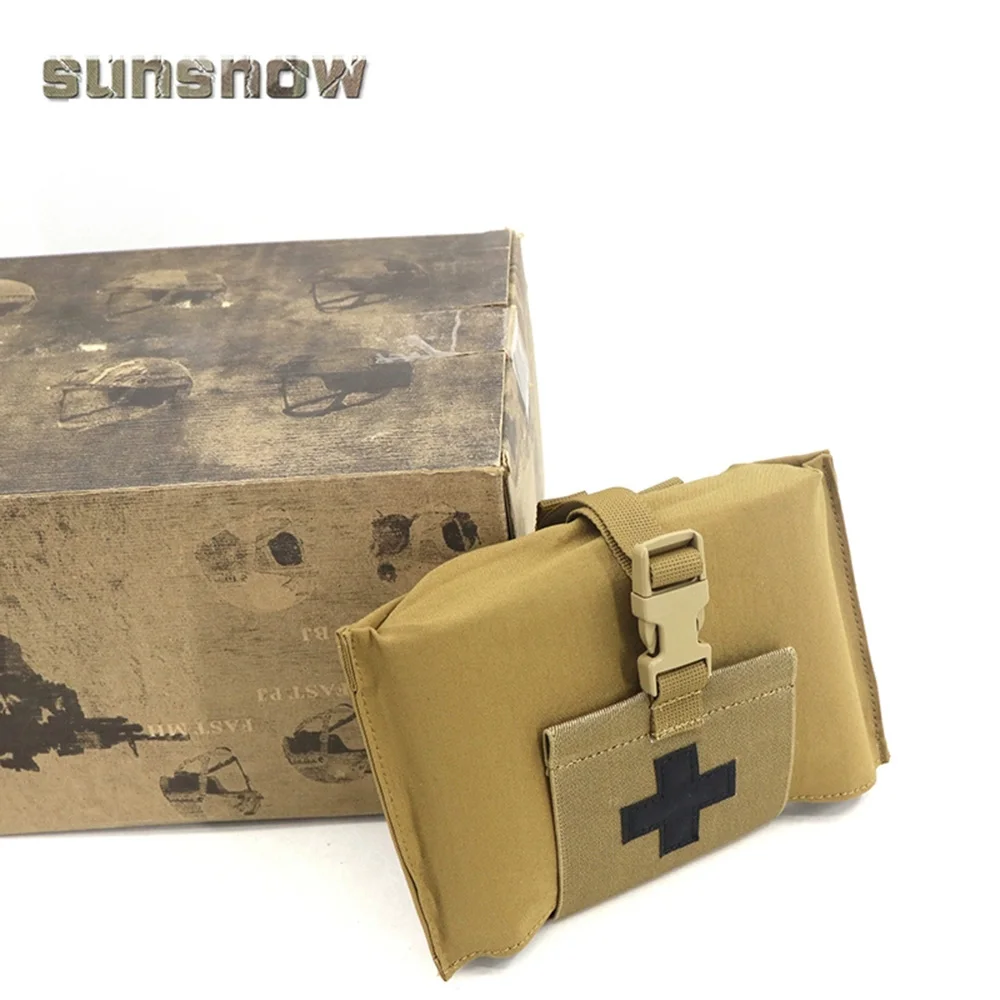 Kit de supervivencia de primeros auxilios táctico elástico, bolsa EMT, riñonera Molle, accesorios de caza - imagen 5