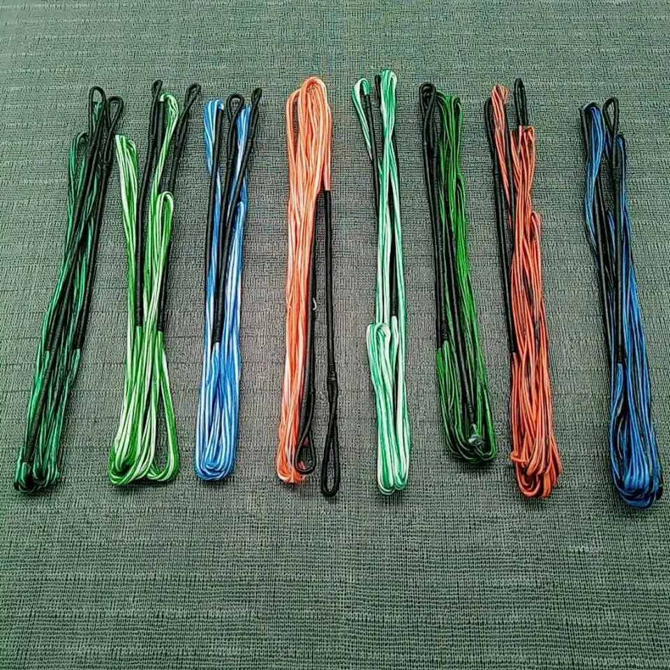 Cuerda de repuesto para tiro con arco, 16 hebras, para tiro al arco largo recurvo tradicional de 60/62/66/68/70 pulgadas, 1 ud. - imagen 3