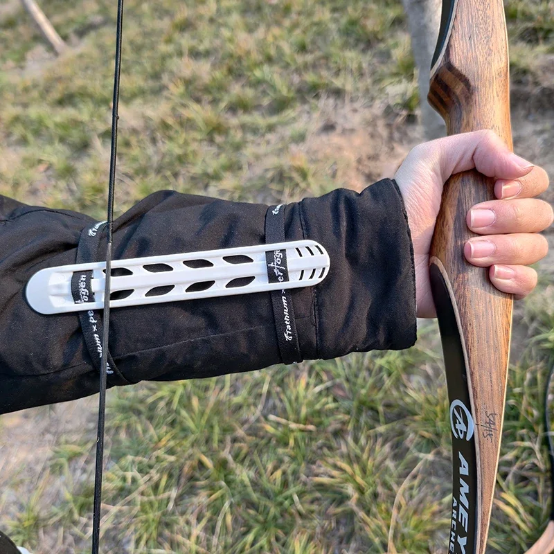 Protector de brazo de arco recurvo para tiro con arco, hebilla UTX resistente al desgaste de TPU ajustable, Protector de objetivo de tiro de caza, accesorio de equipo de antebrazo - imagen 5