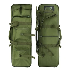 Funda táctica para rifle camuflaje con bolsillos y acolchado