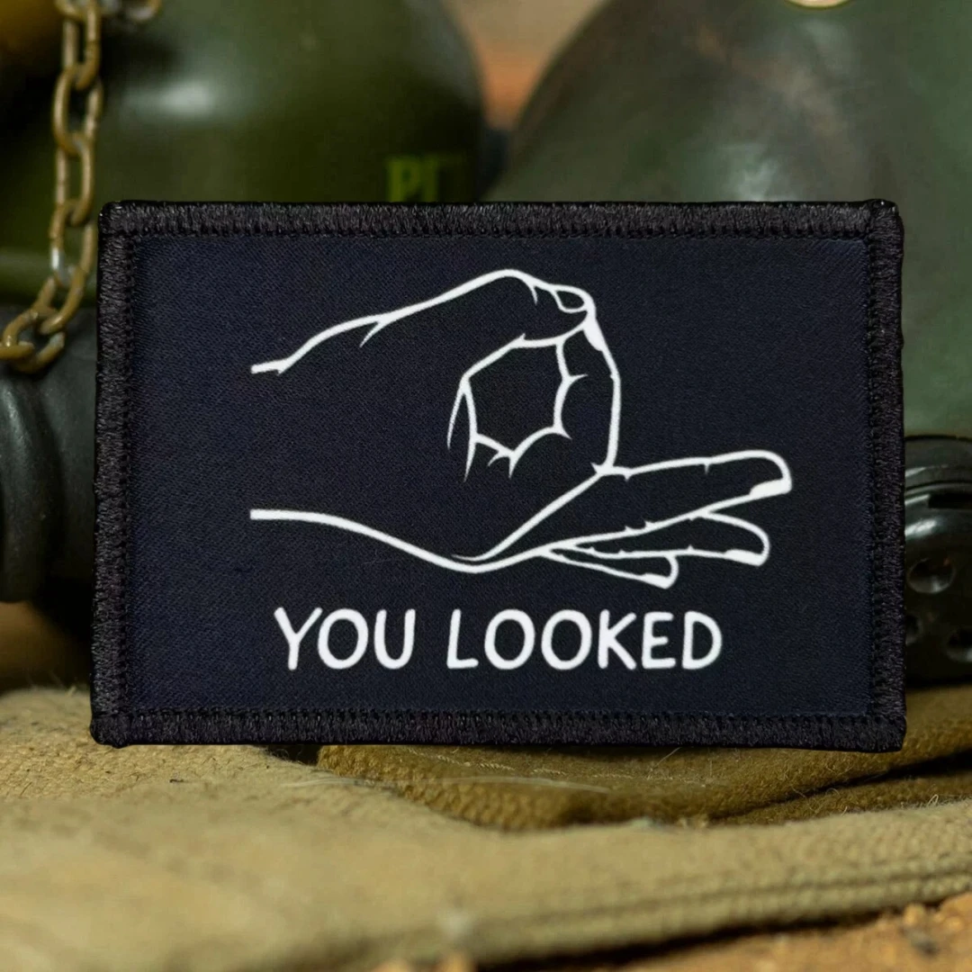 Parches de insignia de moral, brazalete táctico militar, pegatinas impresas con gancho y bucle para mochila - imagen 4