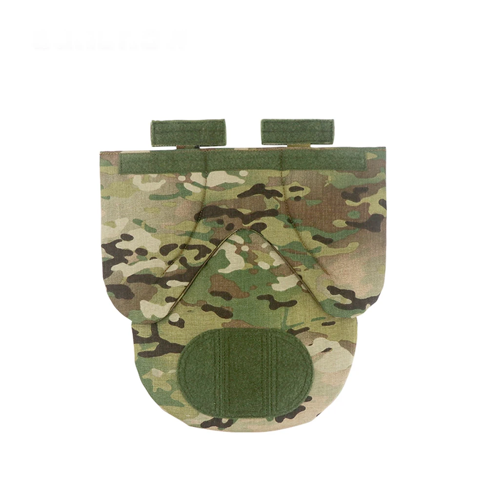 Chaleco de combate protección de entrepierna placa colgante Airsoft chaleco táctico extensión Abdominal protección de la ingle 500D nailon desusterado - imagen 3